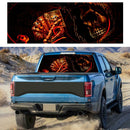 Waterproof Rear Window Poker Grim Reaper Graphic Stickers Car Truck SUV Decals
