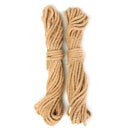 10M Twisted Burlap Jute Twine Rope Thick Natural Hemp Cord Sisal Rope 6mm