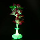Fiber Flower Vase Optical Fiber LED Lamp Valentine's Day Night Light Home Dec&+