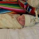 Burrito Blanket Baby Tortilla Swaddle Soft Blanket Sleeping Swaddle Wrap Hat AU