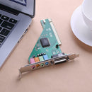 4CH CMI8738 Chipset Stereo Sound PCI Port Audio Card for Desktop PC