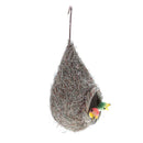 Simulation Straw Cute Bird Nest Garden Hanging Decoration Bird House