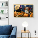 Full Round Drill Diamond Painting DIY Halloween Party Cross Stitch (WX461)