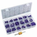 270Pcs O Rings Kit Car Air Conditioning O-Ring Assortment Set With Valve Co