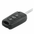 Replace Flip Key Shell fit for KIA Rondo Sportage Soul Rio Remote Case 3B B W4D6