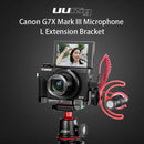 UUrig R016 L-shaped Camera Extension Bracket Stand for Canon G7X Mark III