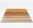 Set of 36pcs 18 Sizes Bamboo Single Pointed Smooth Crochet Knitting Needles