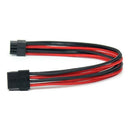 Power Extension Cable Kit ATX 4+4Pin EPS 8Pin PCI-e 6Pin PCI-e (Black+Red)