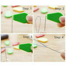 10 Pcs Needle Threader Plastic Craft Tool Sewing Machines Supply Thread Machine