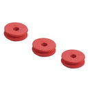 Red Foam Fishing Line X16 Coil Reels with Plastic Box Case