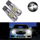 2x T10 501 194 W5W 5630 LED 10 SMD CANBUS ERROR FREE Car Side Wedge Light Lamp