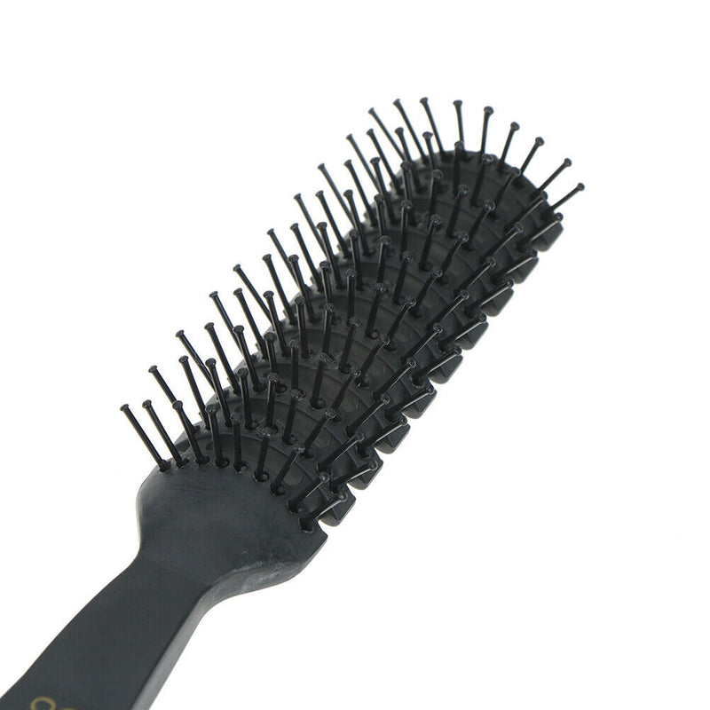 Anti-Static Brush Barber Hairdressing Beauty Styling Tool Plastic Massage Com Gw