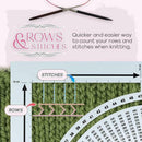 Knitting Gauge Converter Knitting Calculator Counting Frame New
