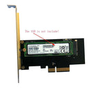 NVMe AHCI PCIe x4 M.2 NGFF SSD to PCIE 3.0 x4 converter adapter card ME