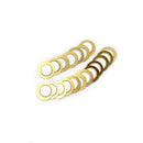 20PCS 20mm Piezo Elements Sounder Sensor Trigger Drum Disc 6.5KHZ Copper C8
