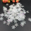 300Pcs/Pack DIY Snowflake Ornaments Christmas Holiday Party Home Decor Gift JR