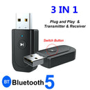 SY18 USB AUX Bluetooth Adapter Dongle Wireless Audio Receiver Transmitter A
