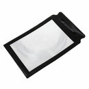 A4 Full Page 3x Magnifier Sheet Large Magnifying Glass Book Reading Aid Len