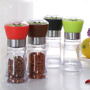 Manual Pepper Grinder Salt Spices Mill Shaker Transparent Grinding Tool Mil K5E6