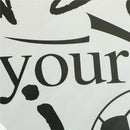 Shoot For Your Goals Soccer Wall Stickers Decals Chilren Room Decoration â„–[