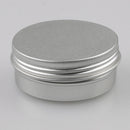 24Pcs Aluminum Round Tins Container Box for Lip Balm Craft Cosmetic Powders
