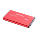 Aluminum 2.5in 80G External Hard Drive Disk SATA USB 3.0 HDD For Windows