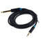 3.5mm to 6.5mm Male to Male Adapter Audio Cable for Amplifier Guitar1.5m