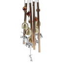 F3 Sliver Elephant Wind Bell Wind Chimes Home Decor Gift Hanging Ornaments