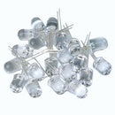 20pcs 200mW 10mm Infrared IR 1-Chip LED Night Vision 850nm Parts