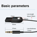 Bluetooth Audio Adapter, C002 Auto Car 3.5mm Aux Stereo Audio Music USB