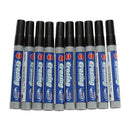 10 PCS Toyo WB528 Black Erasable Whiteboard Pen Water Pen