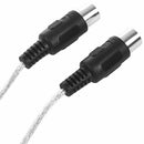 Newest 3 meter 10ft MIDI Extension Cable 5 Pin Plug Male To Male Connector  Q6Y7
