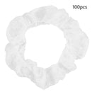 100pcs Disposable Car Steering Wheel Covers Clear Plastic Protective Cover