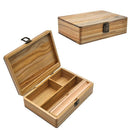 Sharplace 205x130x60mm Wooden Box - Paper Kits For Storage Trays