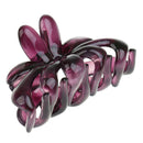 Large Purple Hair Claw Clamp Clip Acrylic Barrette Hair Accessories Hairwear