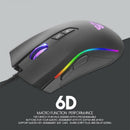 Fantech X4S USB Wired 4800dpi 7 Buttons Optical Gaming Mouse LED Backlight