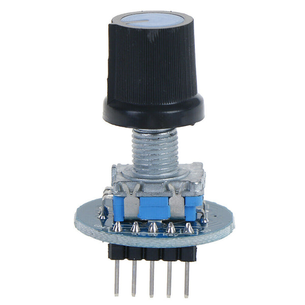 Rotary encoder module brick sensor development audio potentiometer knob cap. Kw
