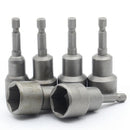 15 Pcs 5 Mm~19 Mm Professional Magnetic Nut Driver Set Metric Socket 1/4 In U6M3