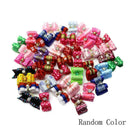 Assorted Pet Cat Dog Hair Bows Rubber Band Animal Grooming Accessories-1pc O4V2