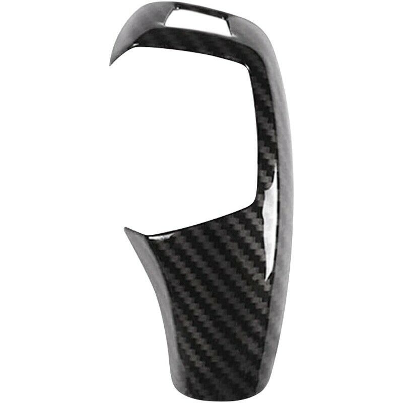 Car Gear Shift Knob Cover Trim Carbon Fiber for BMW F20 F30 F31 F34 X5 F15  I9R2
