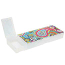 DIY Mandala Special Shaped Diamond Painting 2 Grids Jewelry Storage Box