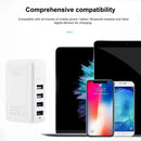 Universal 5.0V 6A 4 Port USB AC Adapter US EU UK AU Plug Worldwide Adapter