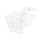 Aquarium Fish Tank Food Tary V Shape Funnel Design with Suction Cup for Fish