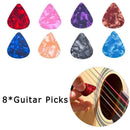 Acoustic Guitar Strings Rainbow Colorful Guitar Strings Folk Color Guitar Q5A5