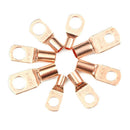 140Pcs Car Auto Copper Ring Lug Terminal Wire Bare Cable Crimp Connectors Ki Nw