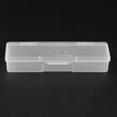 Plastic Nail Art Accessories Storage Box Translucent Decor Organizer Case