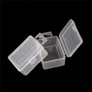 2x Small Plastic StorageBox ClearMultipurpose Parts Product Case 5.2*4*2.5cm OZ