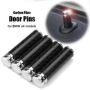 Luxury 4 pcs Carbon Fiber Door Lock Pins Knob for BMW 3 5 7 Series E36 E46 E90