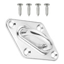 Pad Eye Plate Boat Bimini Rigging - 79mm Length - Marine Stainless Steel