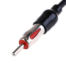 1Pc Car Aerial Radio Antenna Adapter Cable Wire Harness Plug CD antenna end li!E